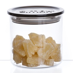 [205237] SIMAX-HUMO-400 ml-CONTENEDOR CON TAPA BOHEMIA CRISTAL