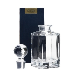 [203608] SQUARE-0-800 ml-BOTELLA-CRYSTALITE BOHEMIA CRISTAL
