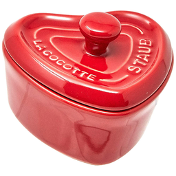 [201521] STAUB-CERAMICA-CHERRY-10 cm-MINI COCOTTE CORAZON