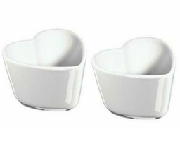[204526] STAUB CERAMIC-BLANCO-7.5 cm-SET 2 RAMEKIN CORAZON