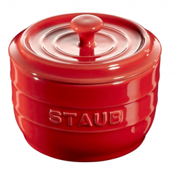 [204542] STAUB CERAMIC-CHERRY-10 cm-SALT CROCK