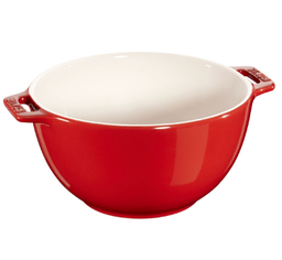 [204391] STAUB-CERAMIC-CHERRY-18 cm-BOWL REDONDO CON AGARRADORES