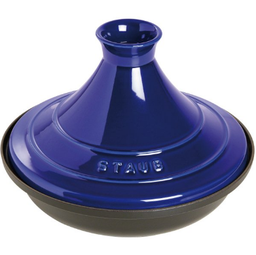 [201504] STAUB-HIERRO FUNDIDO-AZUL-28 cm-TAGINE GRANDE