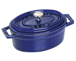 [204482] STAUB HIERRO FUNDIDO-AZUL-11 cm-COCOTTE OVALADO