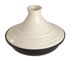 [204475] STAUB HIERRO FUNDIDO-CREMA-28 cm-TAGINE GRANDE