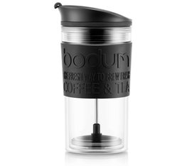[204808] TRAVEL PRESS-NEGRO-350 ml-PRENSA DE CAFE (EXTRA TAPA)-BODUM
