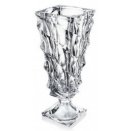 [203655] CASABLANCA-0-39 cm-FLORERO CON PIE- C CRISTAL DE BOHEMIA