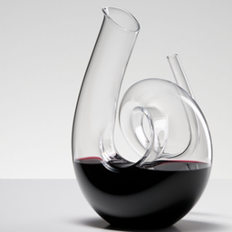 [200748] DEKANTER-0-1450 ml-DECANTADOR CURLY CLEAR  RIEDEL