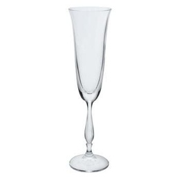 [203671] FREGATA-0-190 ml-6 CHAMPAGNE FLAUTA- CRYSTALITE BOHEMIA CRISTAL