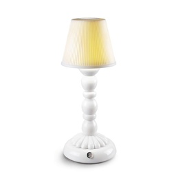 [203138] LLADRO-0-0- LAMPARA FIREFLY PALM BLANCO