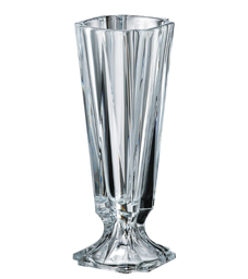 [201784] METROPOLITAN-0-390 mm-FLORERO CON PIE-C CRISTAL DE BOHEMIA