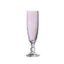 [206910] GEORGIA-ROSA-230 ml-CHAMPAGNE FLAUTA-BOHEMIA CRISTAL