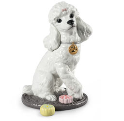 [204179] LLADRO-0-0-CANICHE CON MOCHIS