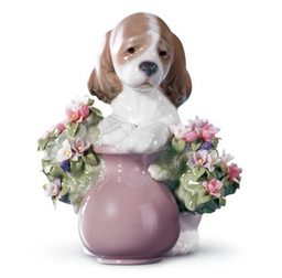 [201547] LLADRO-0-0-PERRITO TRAVIESO