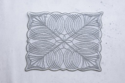 [207044] MAOLI-LINO-BLANCO-0-SET AMERICANO DE 6 INDIVIDUALES