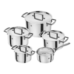 [207334] ZWILLING-BELLASERA--ACERO INOXIDABLE 18/10-0-SET DE OLLAS 5 PIEZAS