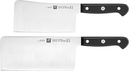 [207250] ZWILLING-GOURMET--0-0-SET 2 CUCHILLOS CLEAVER
