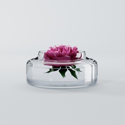 [207425] VASES-0-200 mm-FLORERO BAJO Y ANCHO-BOHEMIA CRISTAL