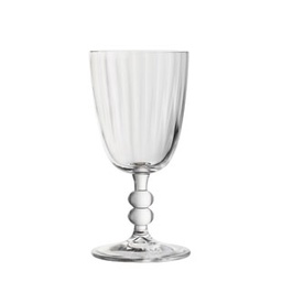 [203594] NEW ENGLAND-0-205 ml-6 COPAS VINO-BOHEMIA CRISTAL