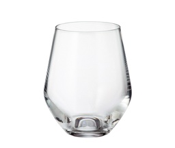 [207500] GRUS-0-350 ml-6 VASOS-C CRISTAL DE BOHEMIA