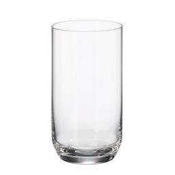 [207447] ARA-0-400 ml-6 VASO LARGO-C CRISTAL DE BOHEMIA