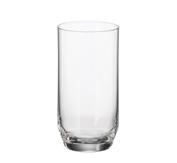 [207448] ARA-0-250 ml-6 VASO LARGO-C CRISTAL DE BOHEMIA