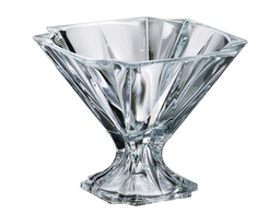 [207515] METROPOLITAN-0-305 ml-BOWL CON PIE-C CRISTAL DE BOHEMIA
