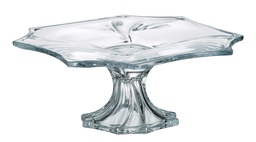 [207529] NEPTUNE-0-330 ml-TORTERA CON PIE-CRYSTALITE BOHEMIA CRISTAL