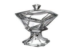 [207558] ORIGAMI-0-235 ml-CAJA CON PIE- CRYSTALITE BOHEMIA CRISTAL