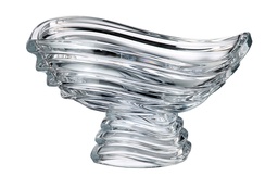 [207584] WAVE-0-305 ml-BOWL CON PIE-CRYSTALITE BOHEMIA CRISTAL