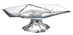 [207559] ORIGAMI-0-365 ml-TORTERA CON PIE-CRYSTALITE BOHEMIA CRISTAL